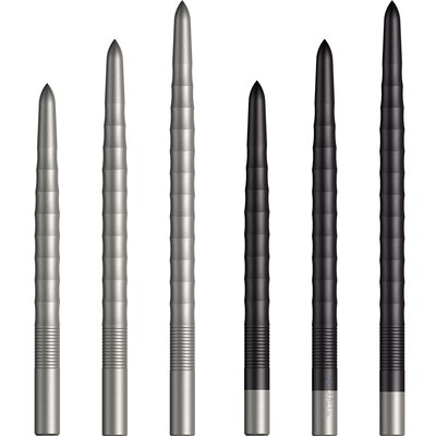 Mission Dart Steel Tip Ripple Dart Points Dart Wechsel- Spitzen verschiedene Farben und Längen