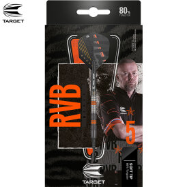 Target Soft Darts Raymond van Barneveld RVB Black 80% Tungsten Softtip Dart Softdart 18 g