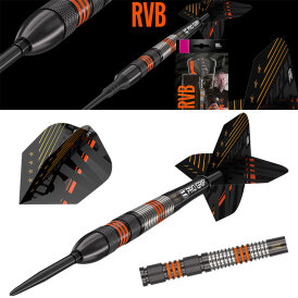 Target Steel Darts SWISS Point Raymond van Barneveld RVB Black 80% Tungsten Steeltip Dart Steeldart 21 g