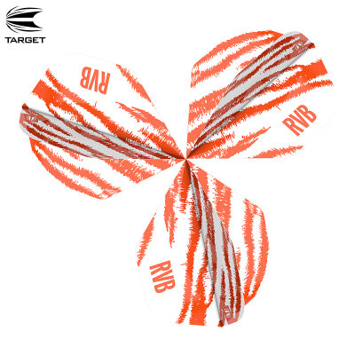 Target Dart Pro Ultra RVB Brass Nr.2 Dart Flight Raymond van Barneveld Dartflights Design 2023 Wei�