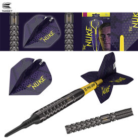 Target Soft Darts Luke Littler The Nuke G1 90% Tungsten Softtip Dart Softdart 19 g