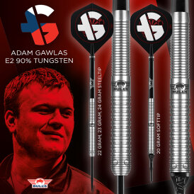 BULLS NL Steel Darts Adam Gawlas E2 Matchdart 90% Tungsten Steeltip Darts Steeldart 24 g