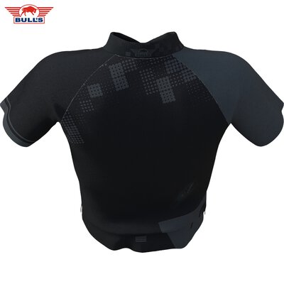 BULLS NL Darts Plain Black - Schwarz Dart Polo Dart Shirt Trikot Design 2023 Gre S