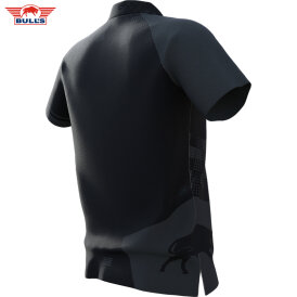 BULL´S NL Darts Plain Black - Schwarz Dart Polo Dart Shirt Trikot Design 2023 Größe XL