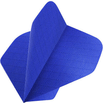 Designa Dart Flight Fabric Rip Stop Stoff Nylon Longlife Dartflights F0425 Blau 3 Sets