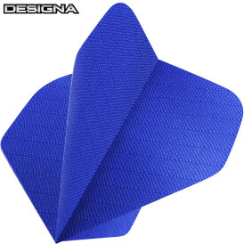 Designa Dart Flight Fabric Rip Stop Stoff Nylon Longlife Dartflights F0425 Blau 3 Sets