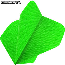 Designa Dart Flight Fabric Rip Stop Stoff Nylon Longlife Dartflights F0430 Grün 3 Sets