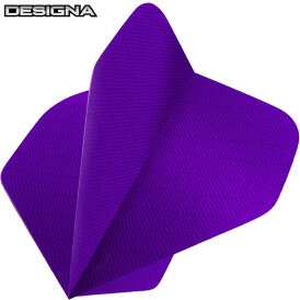Designa Dart Flight Fabric Rip Stop Stoff Nylon Longlife Dartflights F3677 Lila 3 Sets