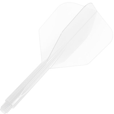 Condor Dart Flights Shafts Plain 2 in1 Schaft-Flights-System Klar Small Nr.6 S Kurz
