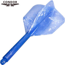 Condor Dart Flights Shafts Marble Small 2 in1 Schaft-Flights-System verschiedene Farben