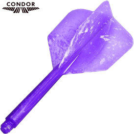Condor Dart Flights Shafts Marble Small 2 in1 Schaft-Flights-System verschiedene Farben