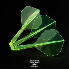 Condor Dart Flights Shafts AXE Neon 2 in1 Schaft-Flights-System verschiedene Farben und Flightformen