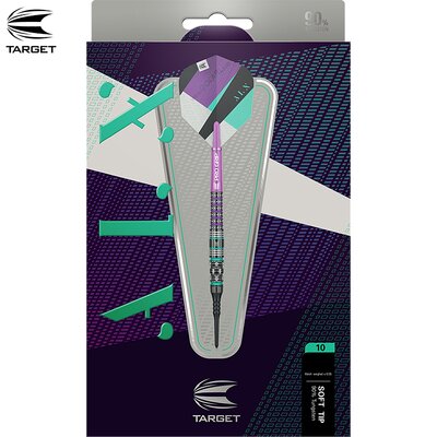 Target Soft Darts ALX 10 90% Tungsten Softtip Darts Softdart 2020 21 g Leicht bespielt