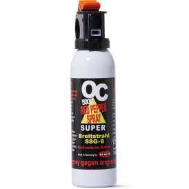 KKS Pfefferspray Tierabwehrspray OC 5000 CAPSAICIN ca. 0,66% mit Fingergriff verschiedene Größen