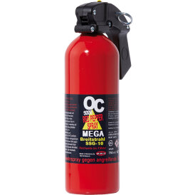 KKS Pfefferspray Tierabwehrspray SSG10 OC 5000 CAPSAICIN ca. 0,66% mit Pistolengriff 750 ml Breitstrahl