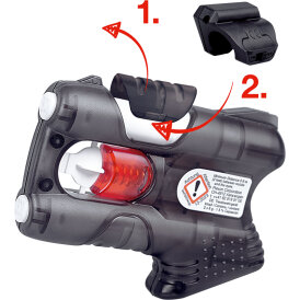 Piexon Laseraufsatz "Target" Laser Clip für Abschussgerät Guardian Angel 3 und 4