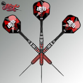 Shot Steel Darts Michael Smith Bully Boy Defiant 90% Tungsten Steeltip Darts Steeldart