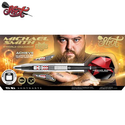 Shot Soft Darts Michael Smith Bully Boy Achieve Matchdart 90% Tungsten Softtip Darts Softdart