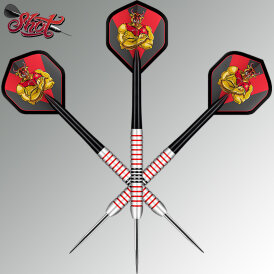 Shot Steel Darts Michael Smith Bully Boy Plated Brass Steeltip Darts Steeldart 24 g