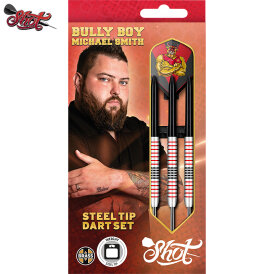 Shot Steel Darts Michael Smith Bully Boy Plated Brass Steeltip Darts Steeldart 24 g