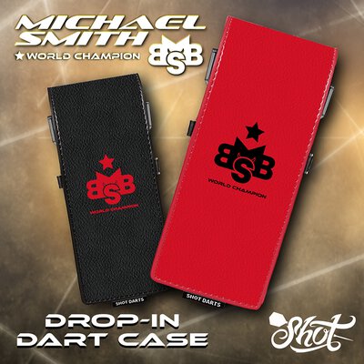 Shot Dart Case Michael Smith Bully Boy Drop In Case Darttasche Wallet verschiedene Designs