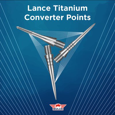 BULL´S NL Titanium Conversion Point Dart Schraubspitzen Wechselspitze verschiedene Designs