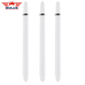 BULL´S NL Dart Shaft Nylon The Original Long + Feder-Ring in verschiedenen Farben