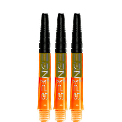 BULL´S NL Dart Spine Shaft mit Metall Top Orange IM Intermediate