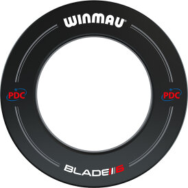Winmau Blade 6 Dartscheibe Dart Board und Blade 6 PDC Surround incl. Abwurflinie Starter Pack Startset