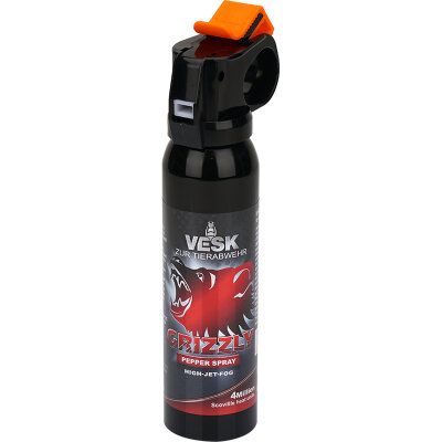 KKS VESK Bärenabwehr Spray Grizzly Outdoor Breitstrahl Pfefferspray Tierabwehrspray 150 ml Breitstrahl