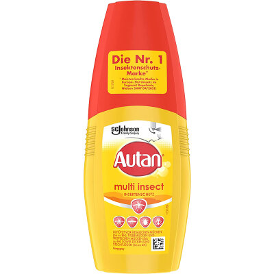 Autan® Multi Insect Mücken-Schutz Insektenschutz Pump-Spray 100ml Pumpspray 1 Stück