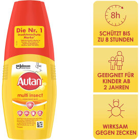 Autan® Multi Insect Mücken-Schutz Insektenschutz Pump-Spray 100ml Pumpspray 1 Stück
