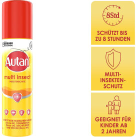 Autan® Multi Insect Mücken-Schutz Insektenschutz Spray-Dose 100ml Spraydose 1 Stück