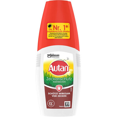 Autan® Zeckenschutz Mücken-Schutz Insektenschutz Pump-Spray 100ml 5 Stück