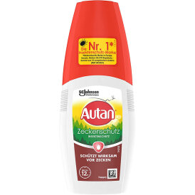 Autan® Zeckenschutz Mücken-Schutz Insektenschutz Pump-Spray 100ml 5 Stück