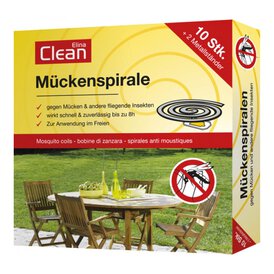 Elina Clean Anti-Mücken-Spirale Insektenspriale gegen...