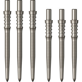 Mission Dart Steel Tip Sniper Dart Points Titan Pro, Ripple, Micro Grip Dart Wechsel- Spitzen verschiedene Farben und Längen