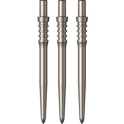 Mission Dart Steel Tip Sniper Dart Points Titan Pro Dart Wechsel- Spitzen Silber Titan Pro Point 32 mm