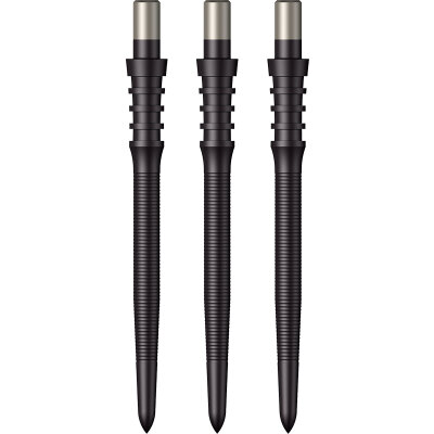Mission Dart Steel Tip Sniper Dart Points Micro Grip Dart Wechsel- Spitzen Schwarz Micro Grip Point 32 mm