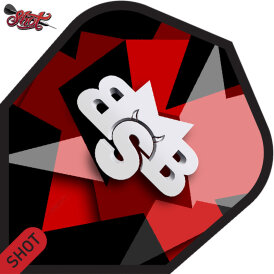 Shot Dart Flights Michael Smith Bully Boy Defiant Dartflights 2023 SF7541 Defiant