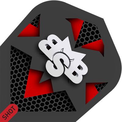 Shot Dart Flights Michael Smith Bully Boy Tenacious Dartflights 2023 SF7542 Tenacious