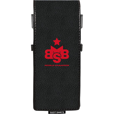 Shot Dart Case Michael Smith Bully Boy Drop In Case Darttasche Wallet Schwarz