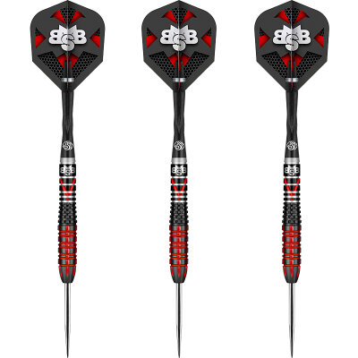 Shot Steel Darts Michael Smith Bully Boy Tenacious 90% Tungsten Steeltip Darts Steeldart 23 g