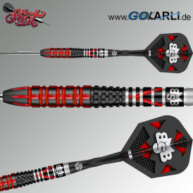 Shot Steel Darts Michael Smith Bully Boy Tenacious 90% Tungsten Steeltip Darts Steeldart 23 g