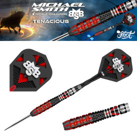 Shot Steel Darts Michael Smith Bully Boy Tenacious 90% Tungsten Steeltip Darts Steeldart 23 g