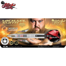 Shot Steel Darts Michael Smith Bully Boy Achieve Matchdart 90% Tungsten Steeltip Darts Steeldart 23 g