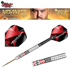 Shot Steel Darts Michael Smith Bully Boy Achieve Matchdart 90% Tungsten Steeltip Darts Steeldart 23 g