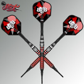 Shot Soft Darts Michael Smith Bully Boy Defiant 90% Tungsten Softtip Darts Softdart 18 g