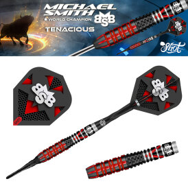 Shot Soft Darts Michael Smith Bully Boy Tenacious 90% Tungsten Softtip Darts Softdart 18 g
