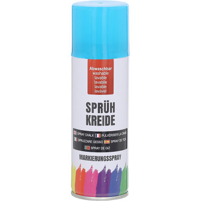Cepewa Kreidespray Sprühkreide Markierungsspray wasserlöslich Blau